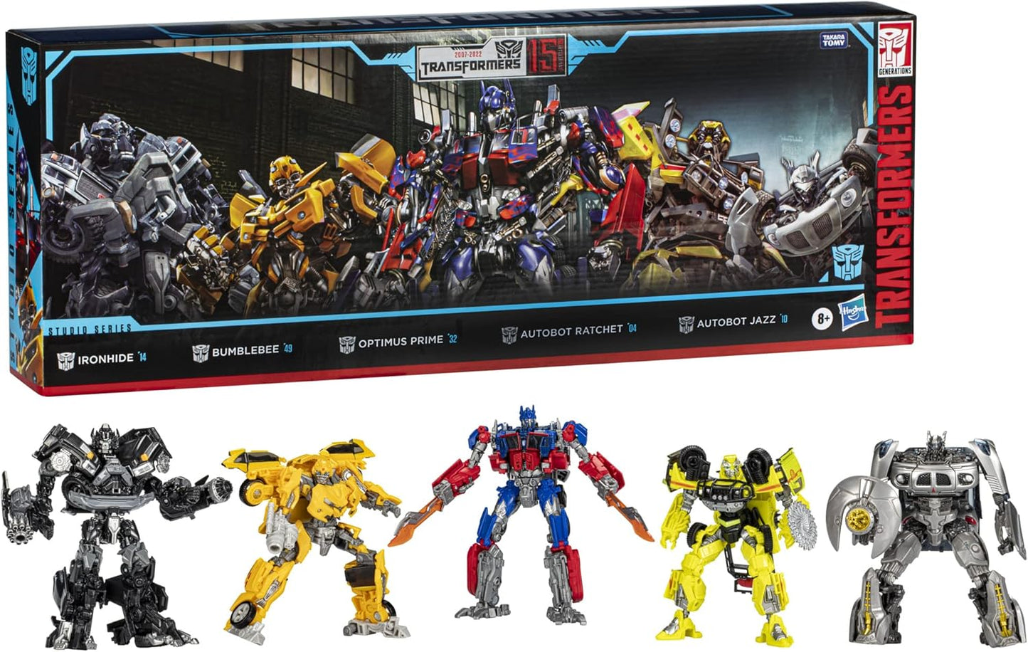 Hasbro Transformers Studio Series 15th Anniversary Autobot 5-Pack Movie 2007 by Hasbro | Sensales