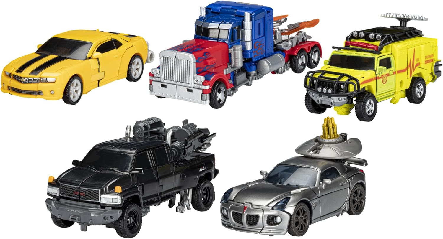 Hasbro Transformers Studio Series 15th Anniversary Autobot 5-Pack Movie 2007 by Hasbro | Sensales