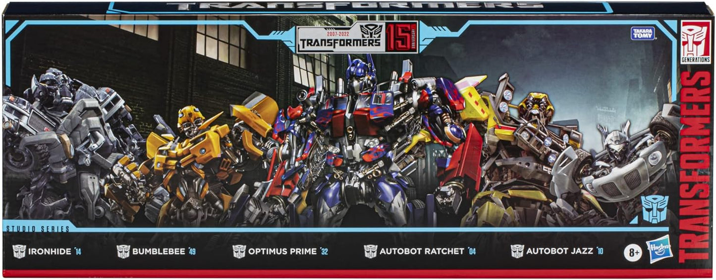 Hasbro Transformers Studio Series 15th Anniversary Autobot 5-Pack Movie 2007 by Hasbro | Sensales