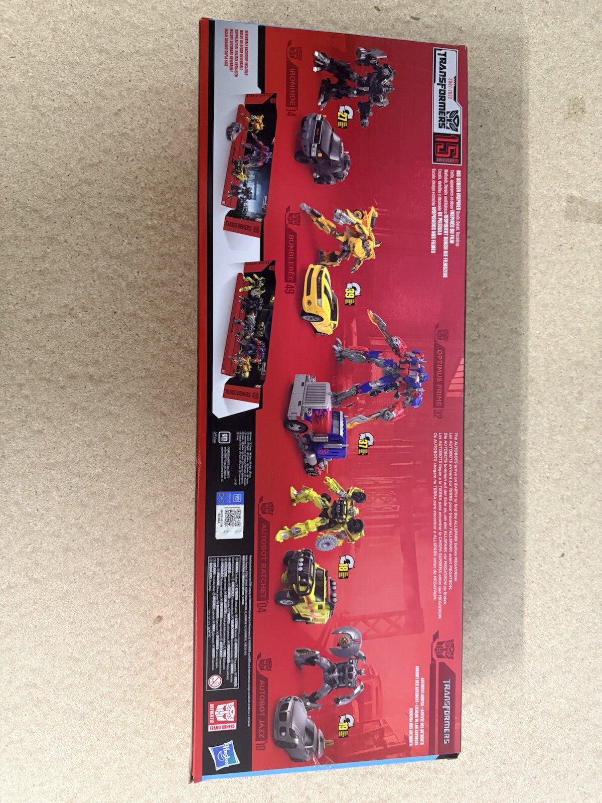 Hasbro Transformers Studio Series 15th Anniversary Autobot 5 - Pack Movie 2007 New by Hasbro | Sensales