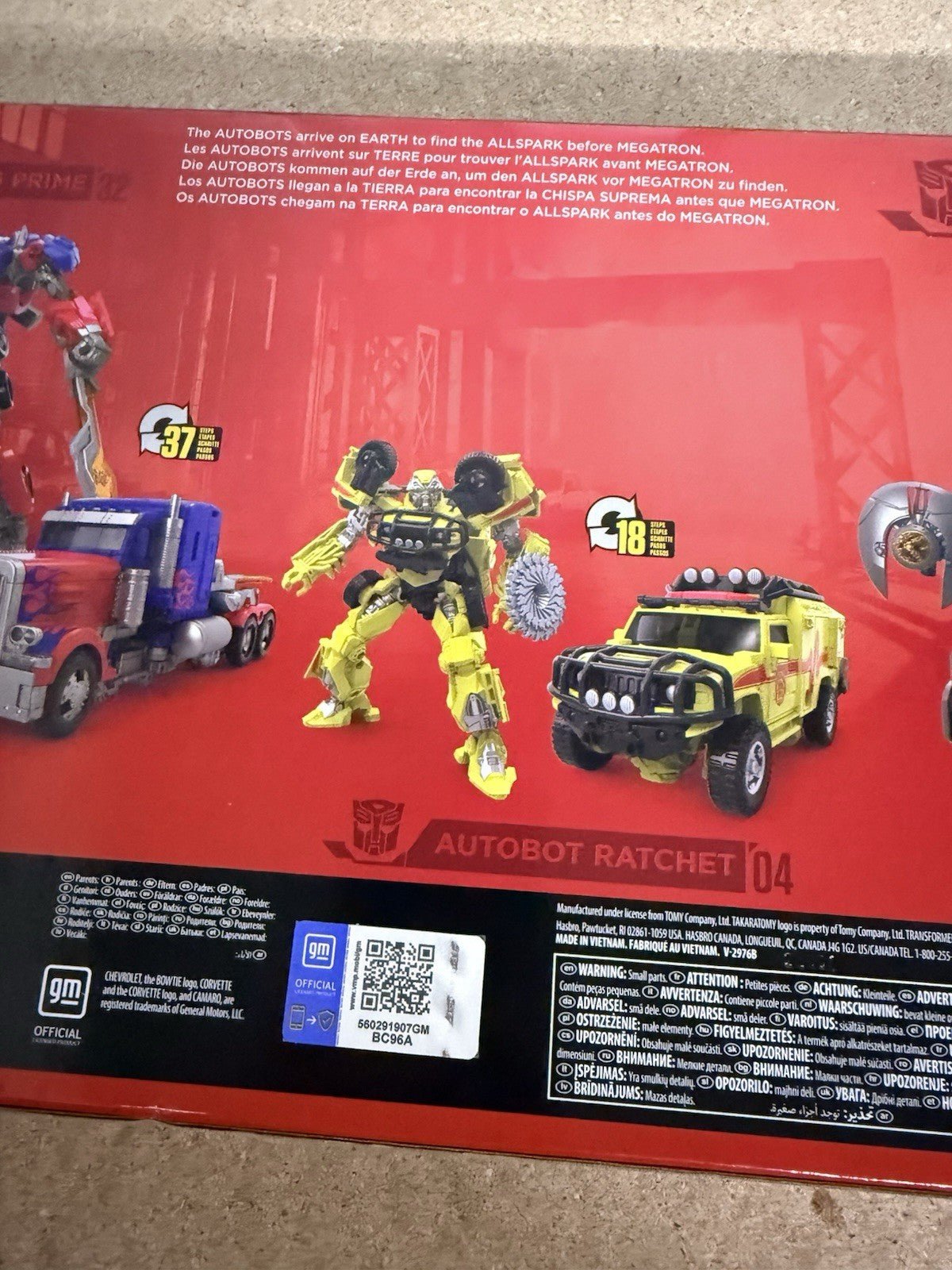 Hasbro Transformers Studio Series 15th Anniversary Autobot 5 - Pack Movie 2007 New by Hasbro | Sensales