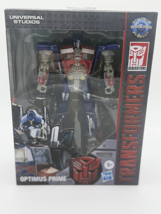 Hasbro Transformers Universal Studios Deluxe Class Optimus Prime Figure by Hasbro | Sensales