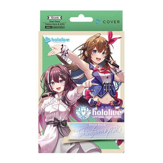 Hololive TCG Official Card Game: Start Deck - Tokino Sora & Azki by Bushiroad | Sensales
