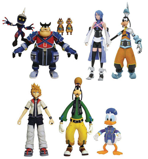 Kingdom Hearts Select Series 2 boxes group shot