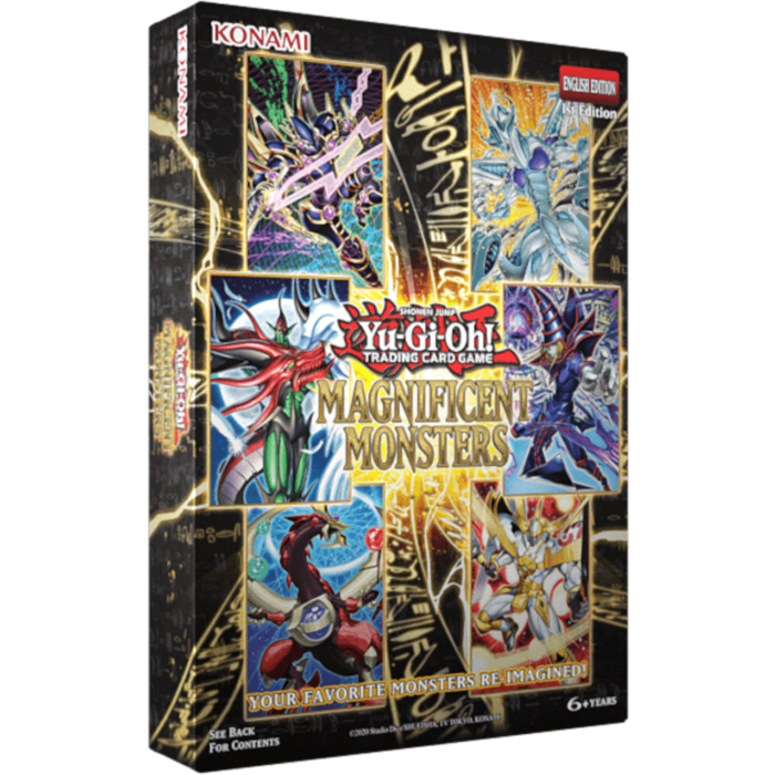 Yu-Gi-Oh! TCG Magnificent Monster Boxset packaging - straight-on view