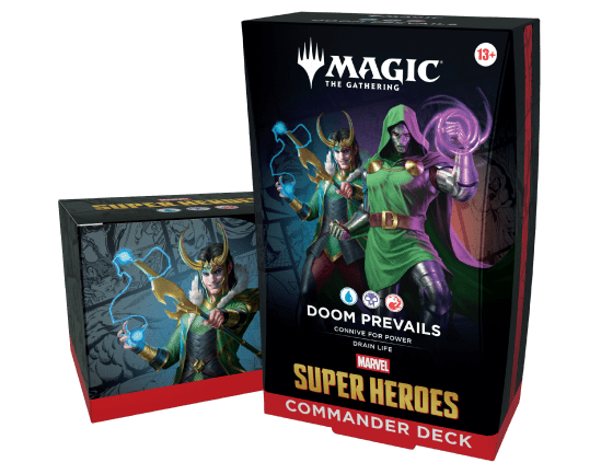 Magic: The Gathering - Marvel Super Heroes Commander Deck - Doom Prevails by Wizards of the Coast | Sensales