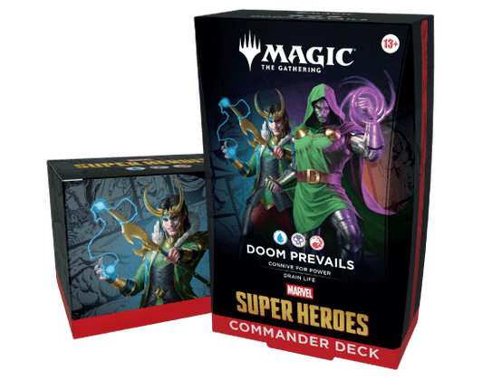 Magic: The Gathering - Marvel Super Heroes Commander Deck - Doom Prevails by Wizards of the Coast | Sensales