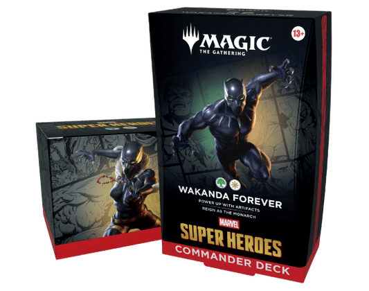 Magic: The Gathering - Marvel Super Heroes Commander Deck - Wakanda Forever by Wizards of the Coast | Sensales