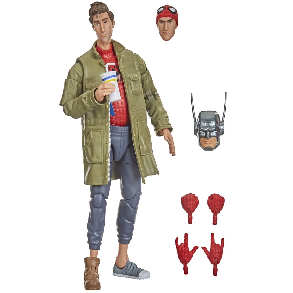 Marvel Legends Series Peter B. Parker - Spider-Man: Into the Spider-Verse (6-Inch Figure) by Hasbro | Sensales