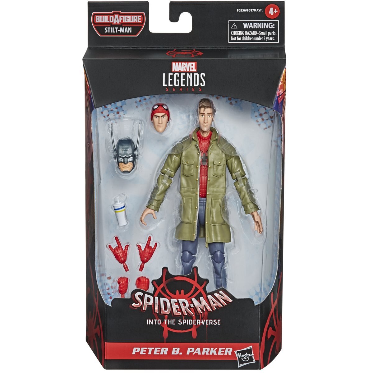 Marvel Legends Series Peter B. Parker - Spider-Man: Into the Spider-Verse (6-Inch Figure) by Hasbro | Sensales
