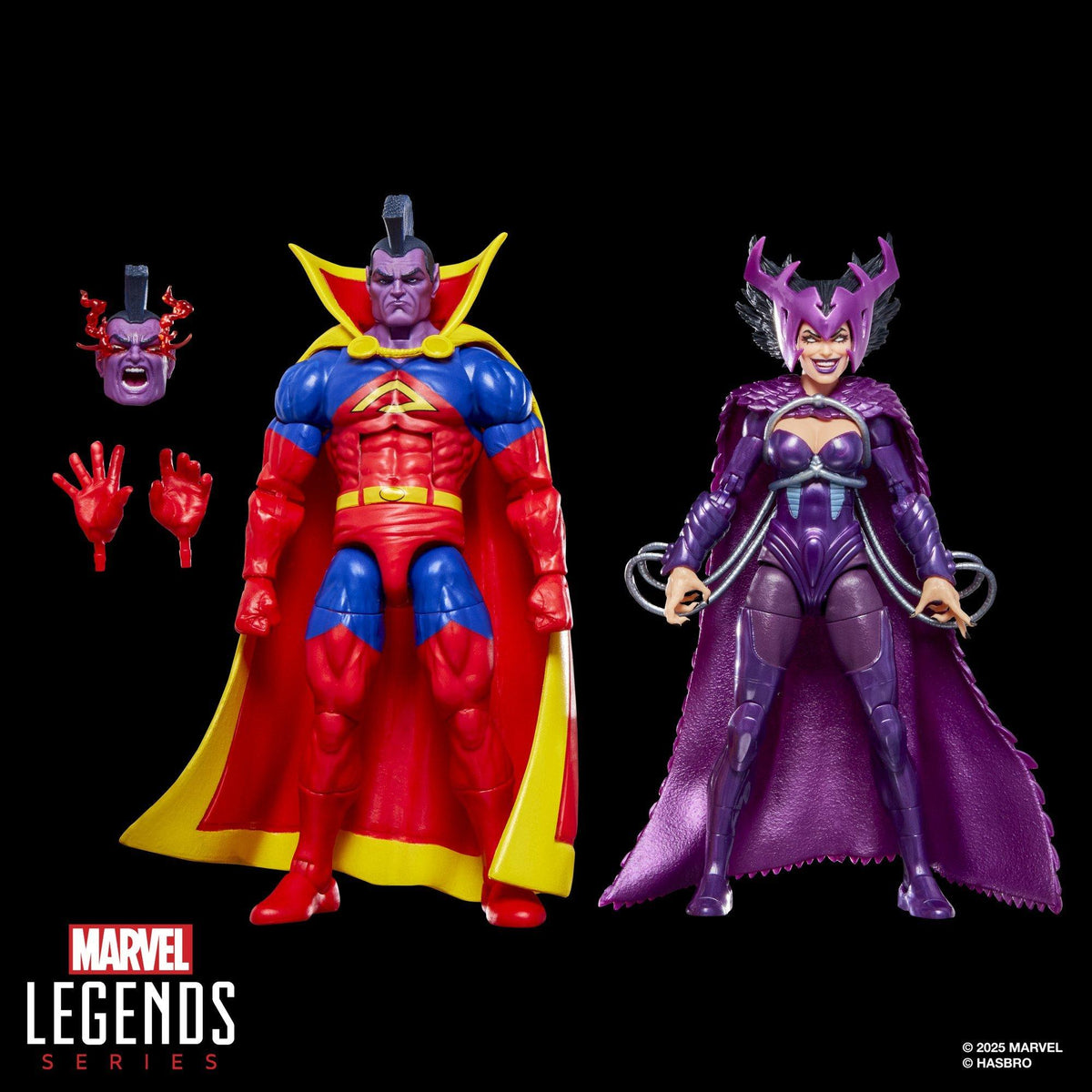 Marvel Legends Series X-Men Deathbird & Marvel's Gladiator Action Figure 2-Pack by Hasbro | Sensales