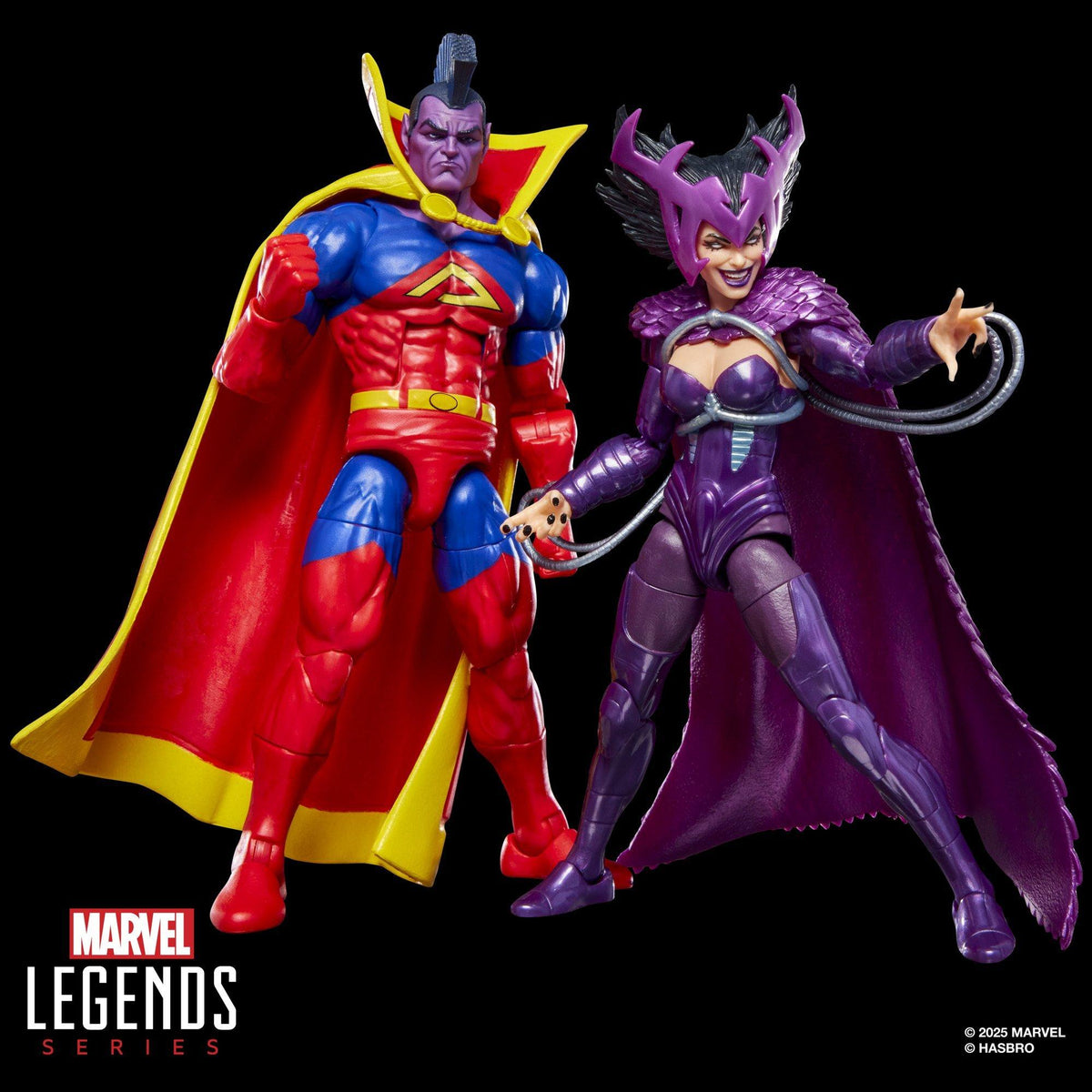 Marvel Legends Series X-Men Deathbird & Marvel's Gladiator Action Figure 2-Pack by Hasbro | Sensales