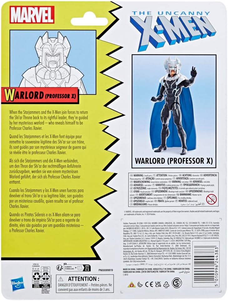 Marvel Legends The Uncanny X - Men Warlord Professor X by Hasbro | Sensales