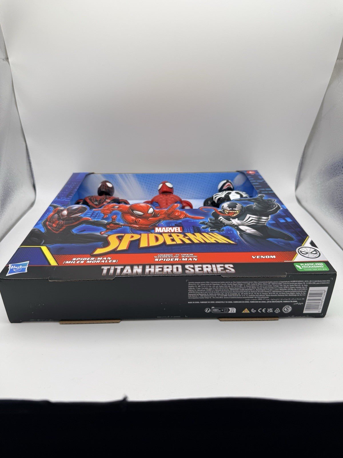 Marvel Spider - Man Titan Hero Series 3 Pack. Miles Morales, Spider - Man Venom by Marvel | Sensales