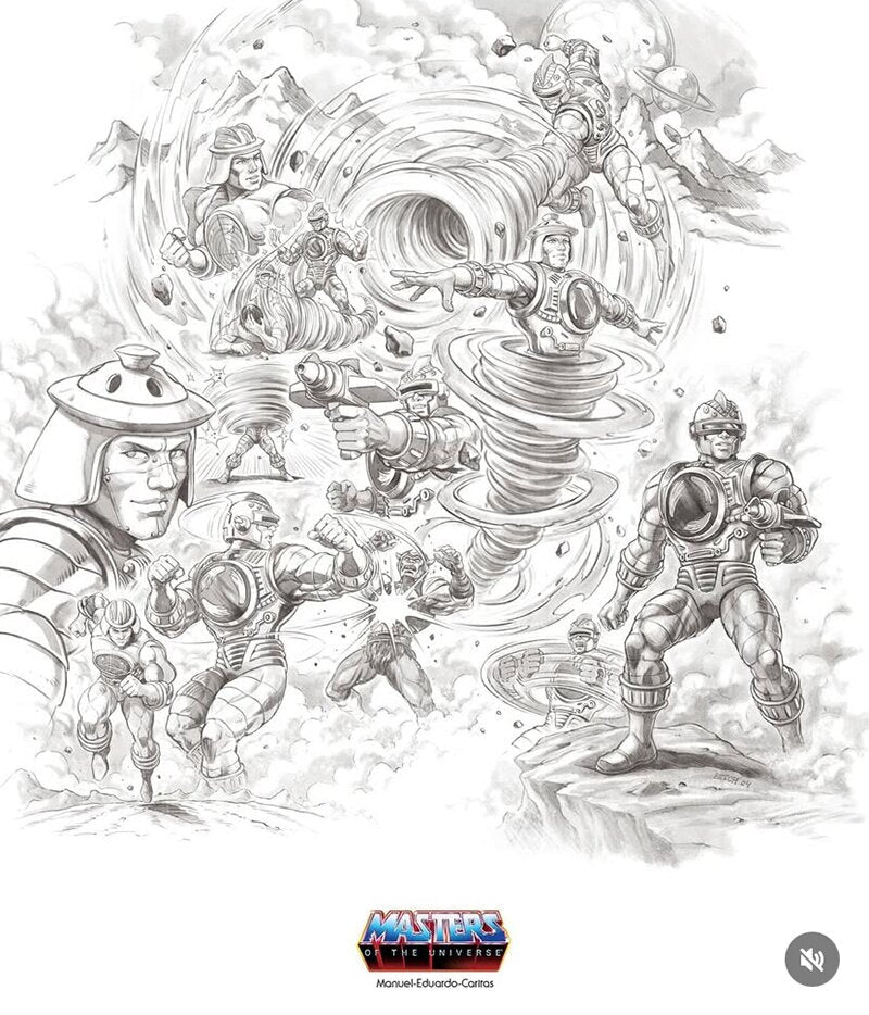 Masters of the Universe Origins Sketchbook Series Sy-Klone Mattel by Mattel | Sensales