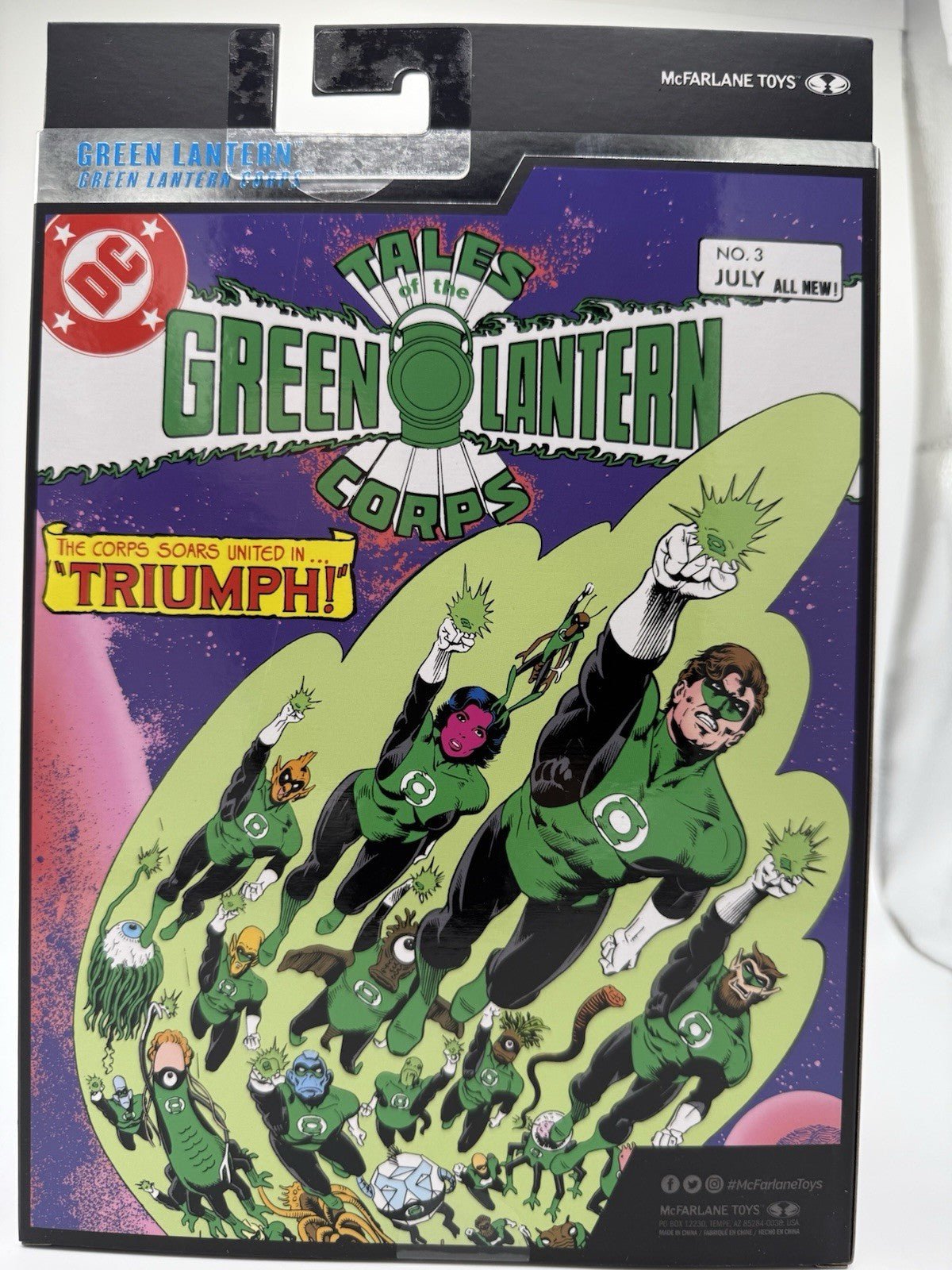 Mcfarlane DC Multiverse Platinum Green Lantern Collectors Edition Arkis Chummuck by McFarlane Toys | Sensales