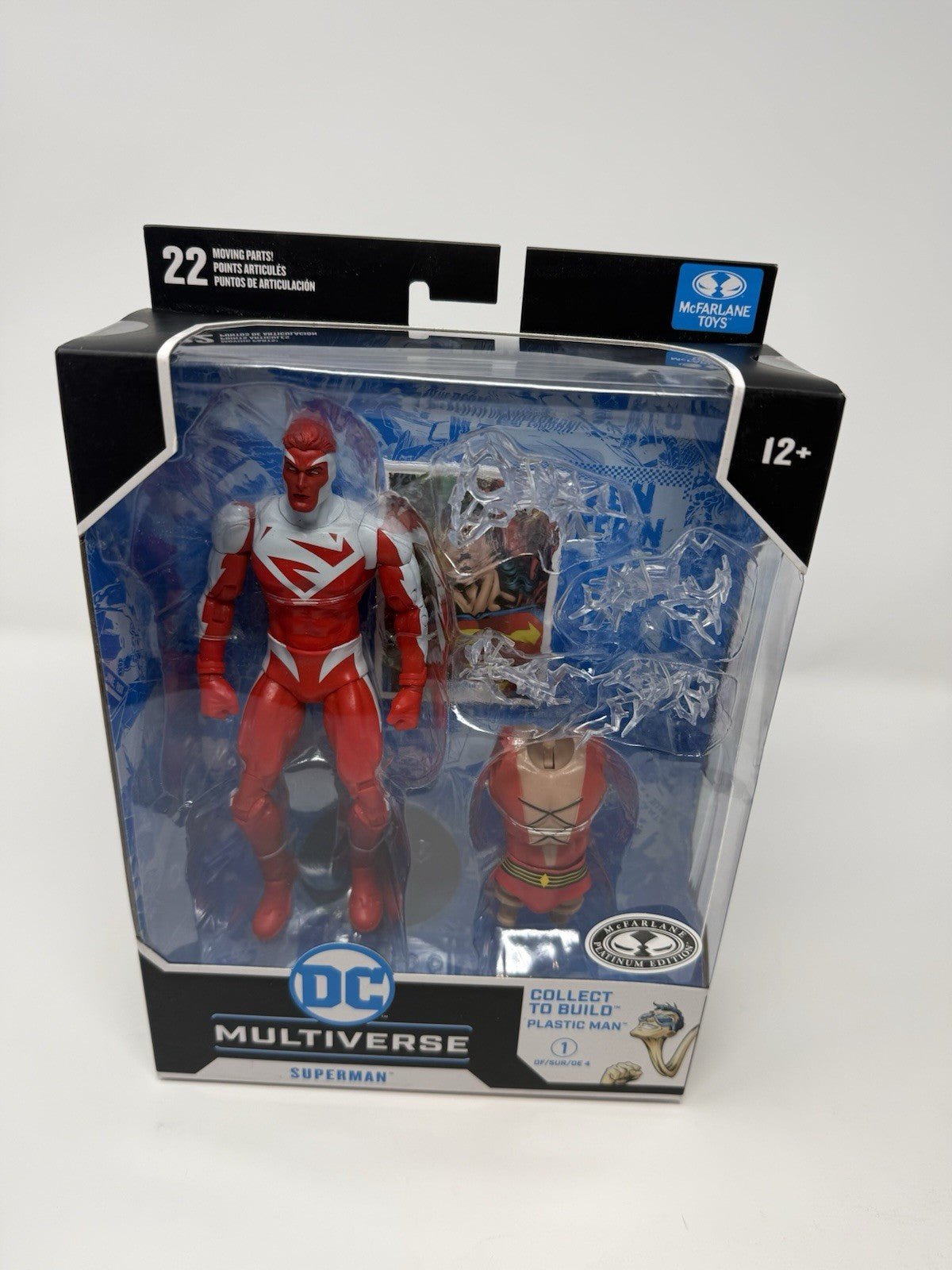 McFarlane DC Multiverse Superman JLA red Platinum Edition by DC | Sensales