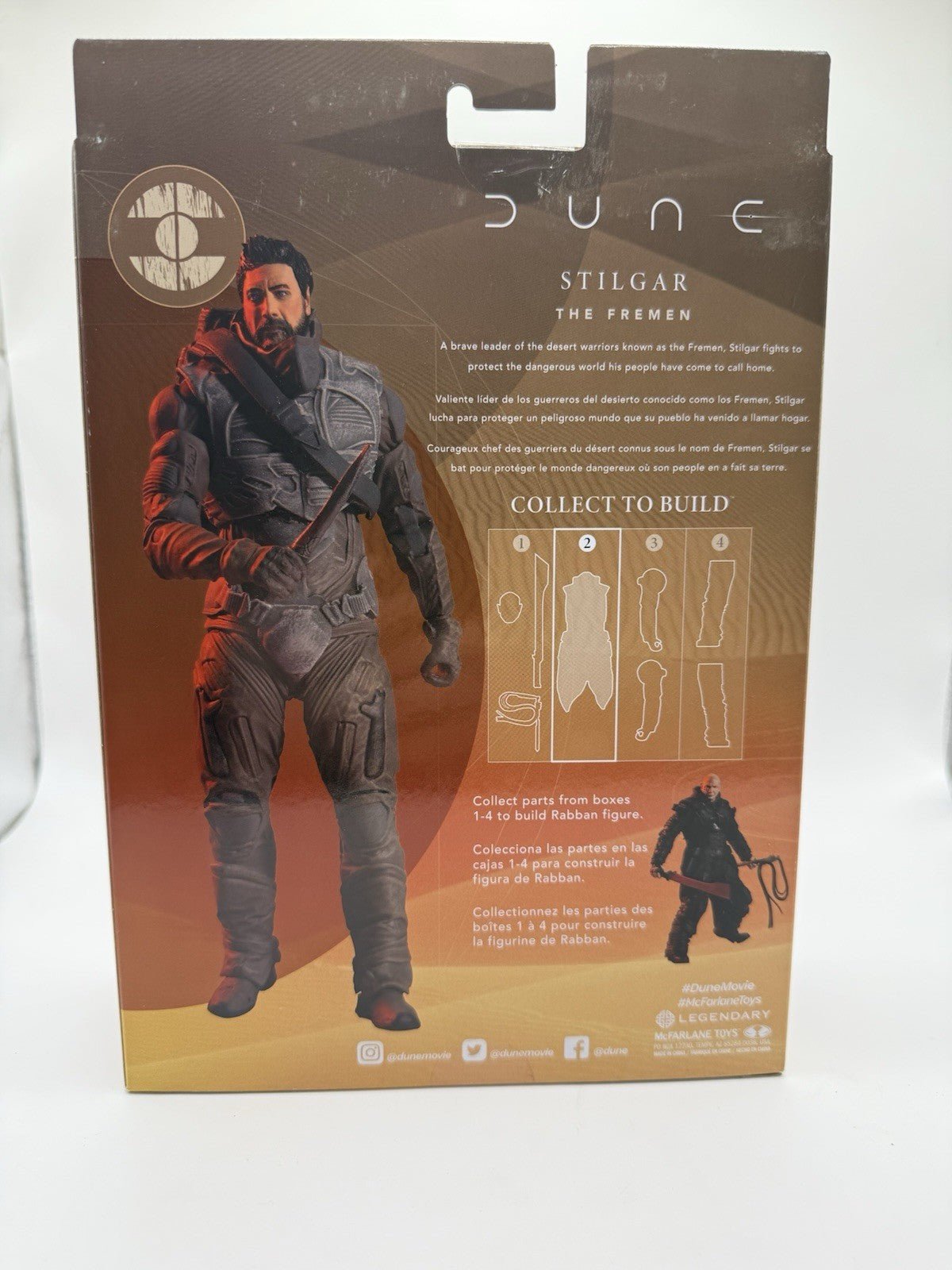 Mcfarlane DUNE Stilgar The Fremen 7" Figure Collect To Build by McFarlane Toys | Sensales