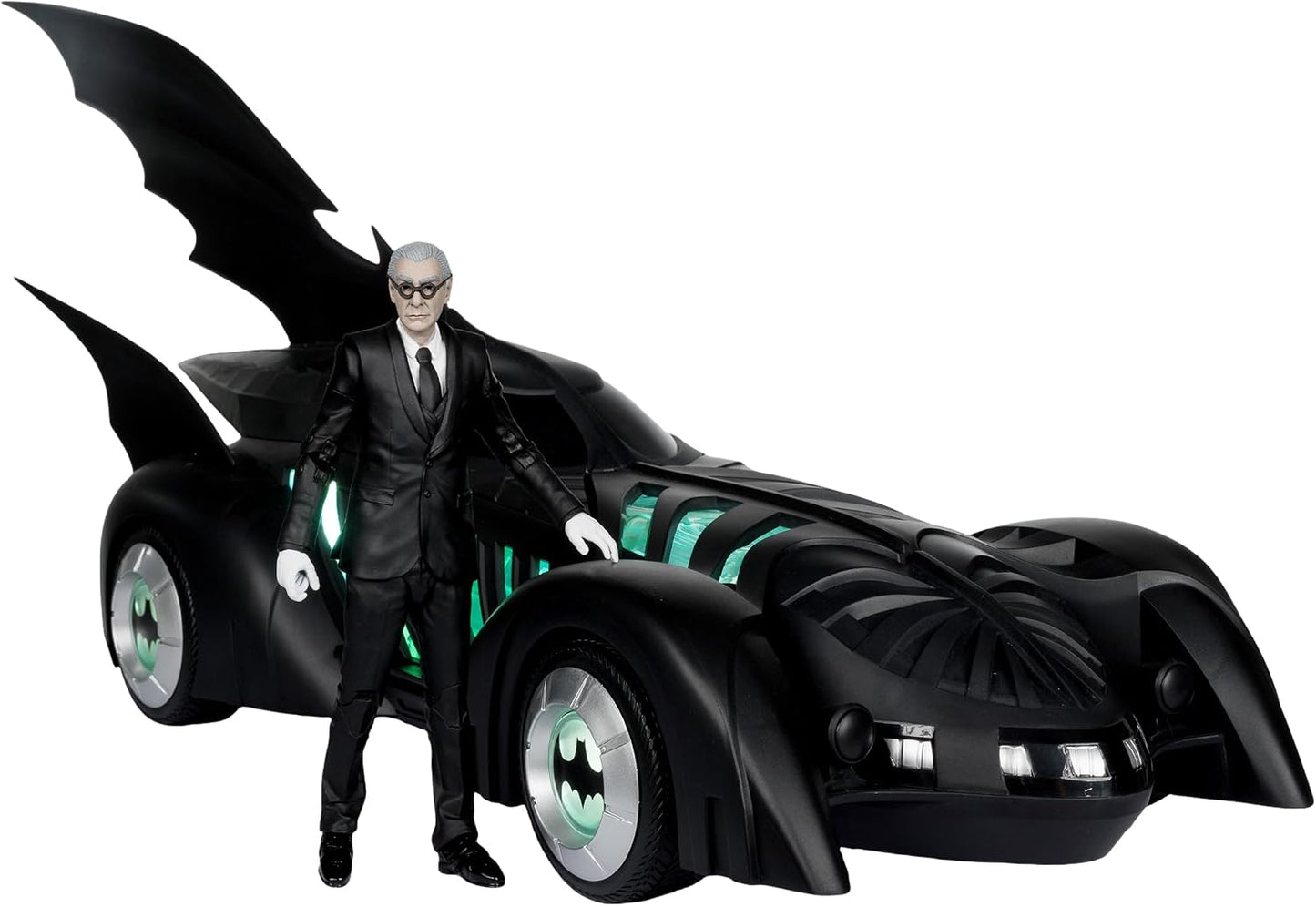 McFarlane Toys DC Multiverse Alfred Pennyworth & Batmobile Vehicle Gold Label by McFarlane Toys | Sensales