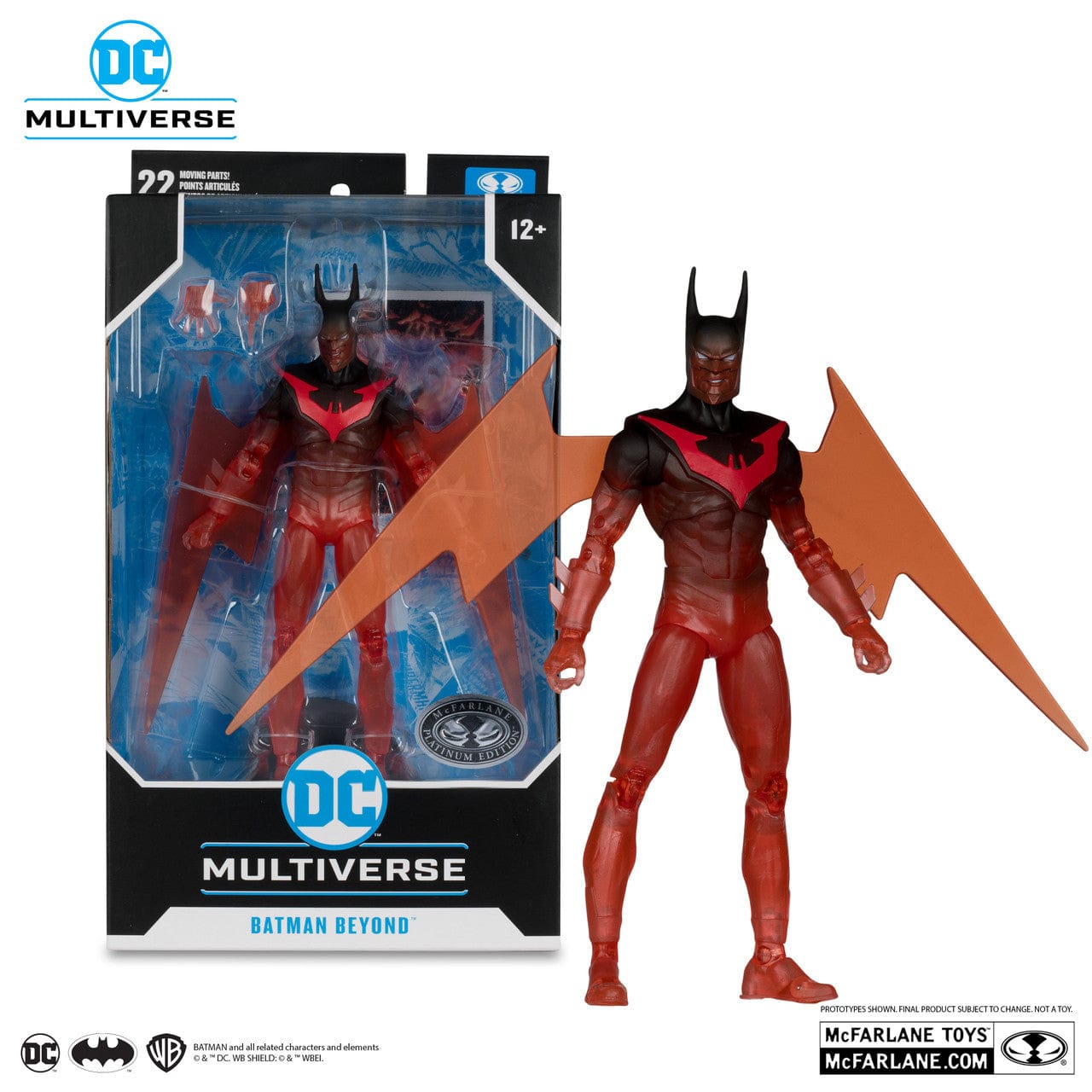 McFarlane Toys DC Multiverse Batman Beyond (Neo-Gothic) Platinum Edition 7" Action Figure by McFarlane Toys | Sensales