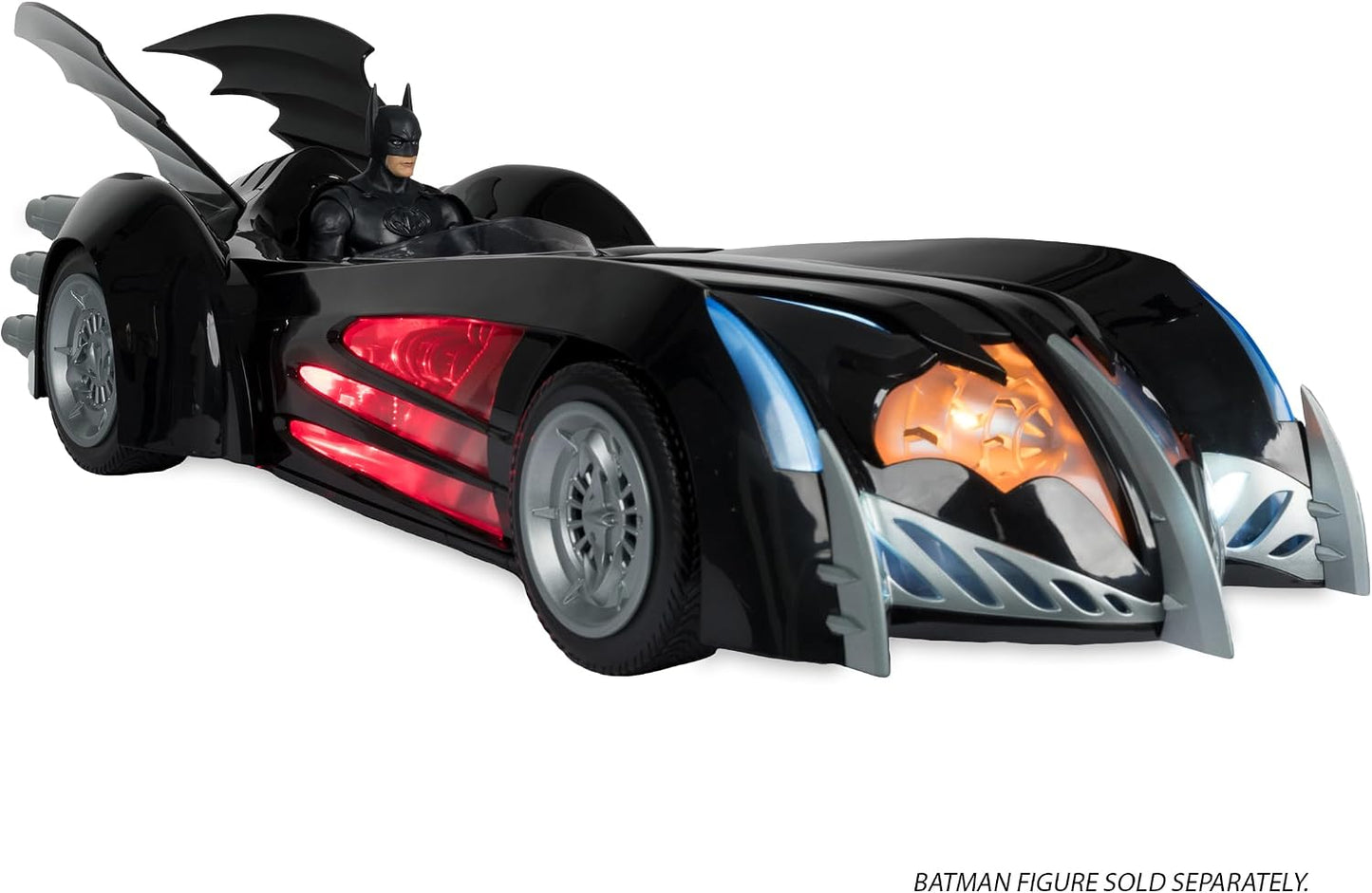 McFarlane Toys DC Multiverse Batmobile Vehicle (Batman & Robin) Lights & Sound by McFarlane Toys | Sensales