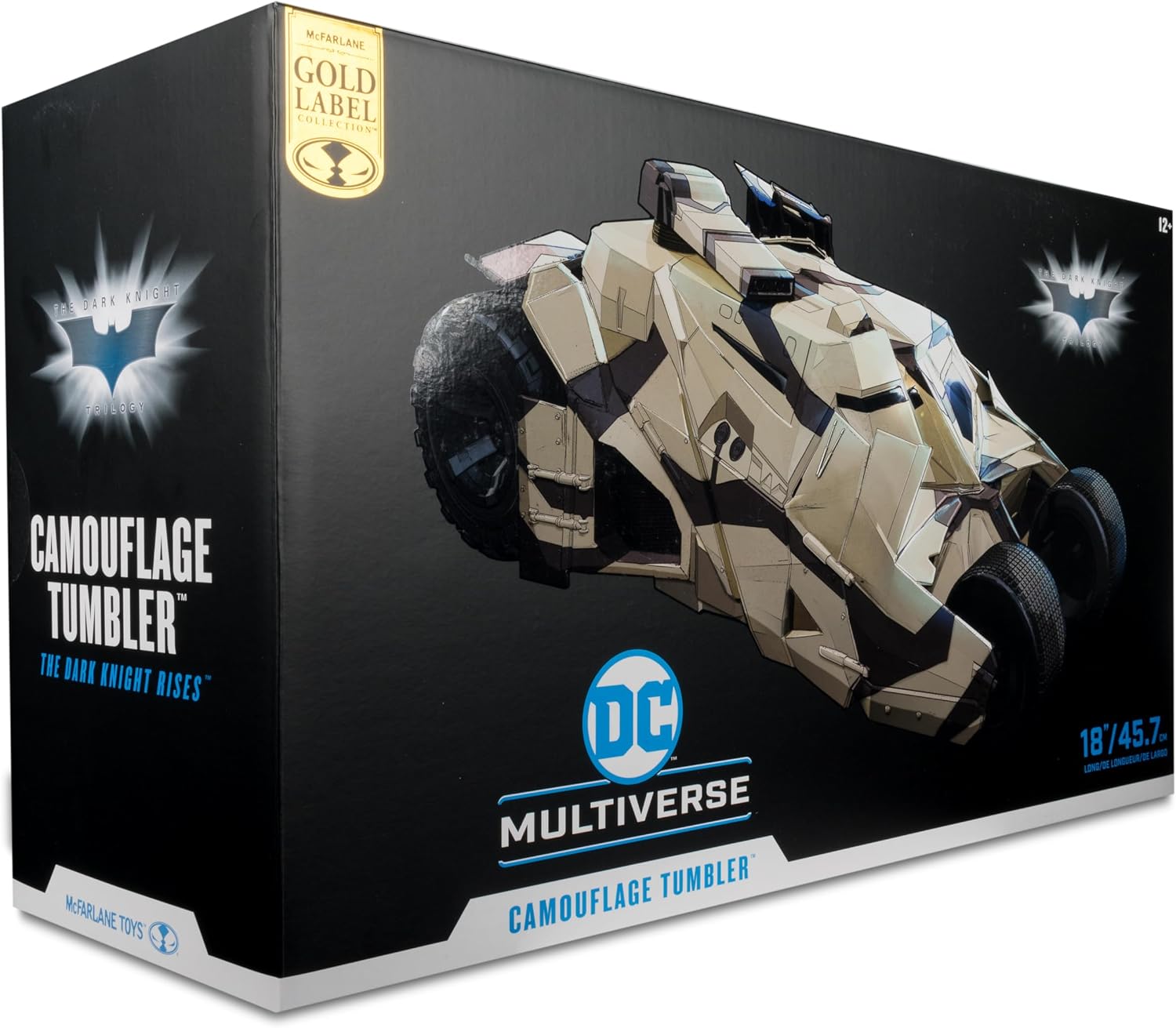 McFarlane Toys DC Multiverse Camouflage Tumbler Vehicle (The Dark Knight Rises) Gold Label by McFarlane Toys | Sensales