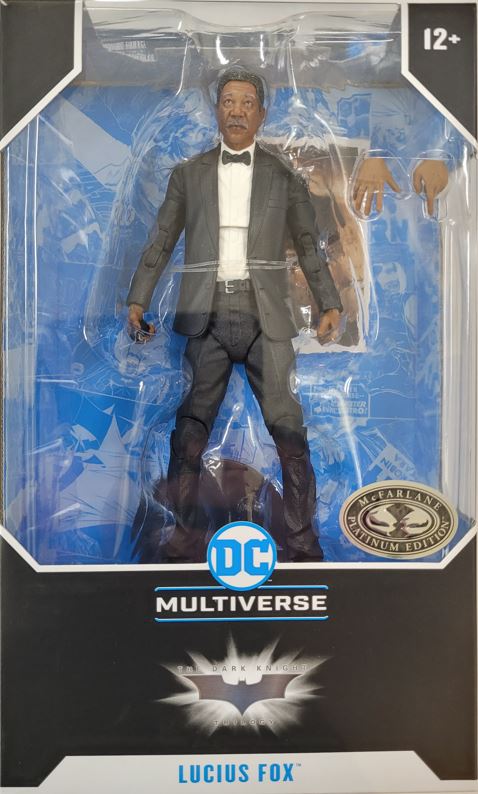 McFarlane Toys DC Multiverse Lucius Fox Platinum Edition 7" Action Figure (Batman Begins) by McFarlane Toys | Sensales