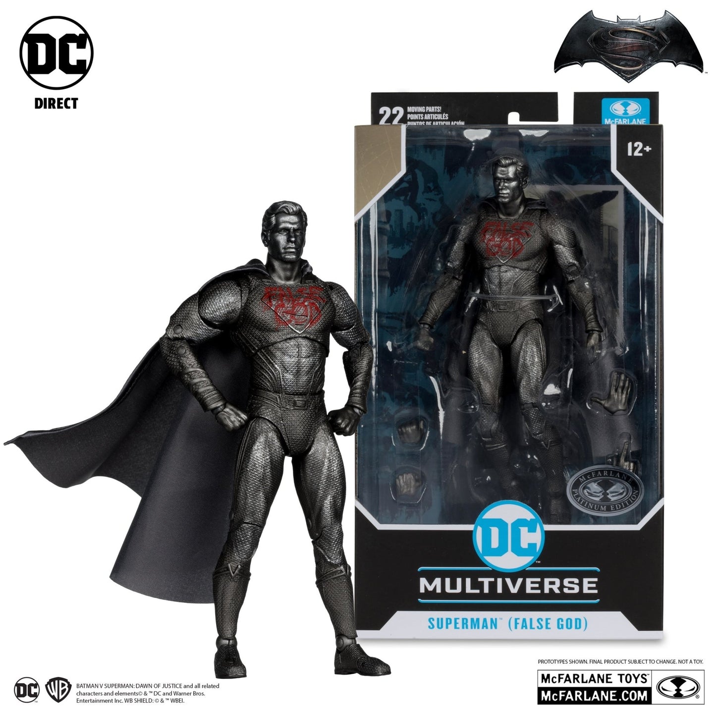 McFarlane Toys DC Multiverse Superman False God, Platinum Edition 7" Action Figure by McFarlane Toys | Sensales