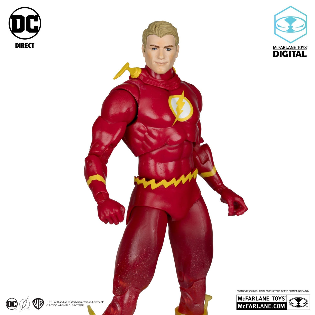 McFarlane Toys DC Multiverse The Flash (Speed Force, Platinum Edition) 7" Action Figure by McFarlane Toys | Sensales