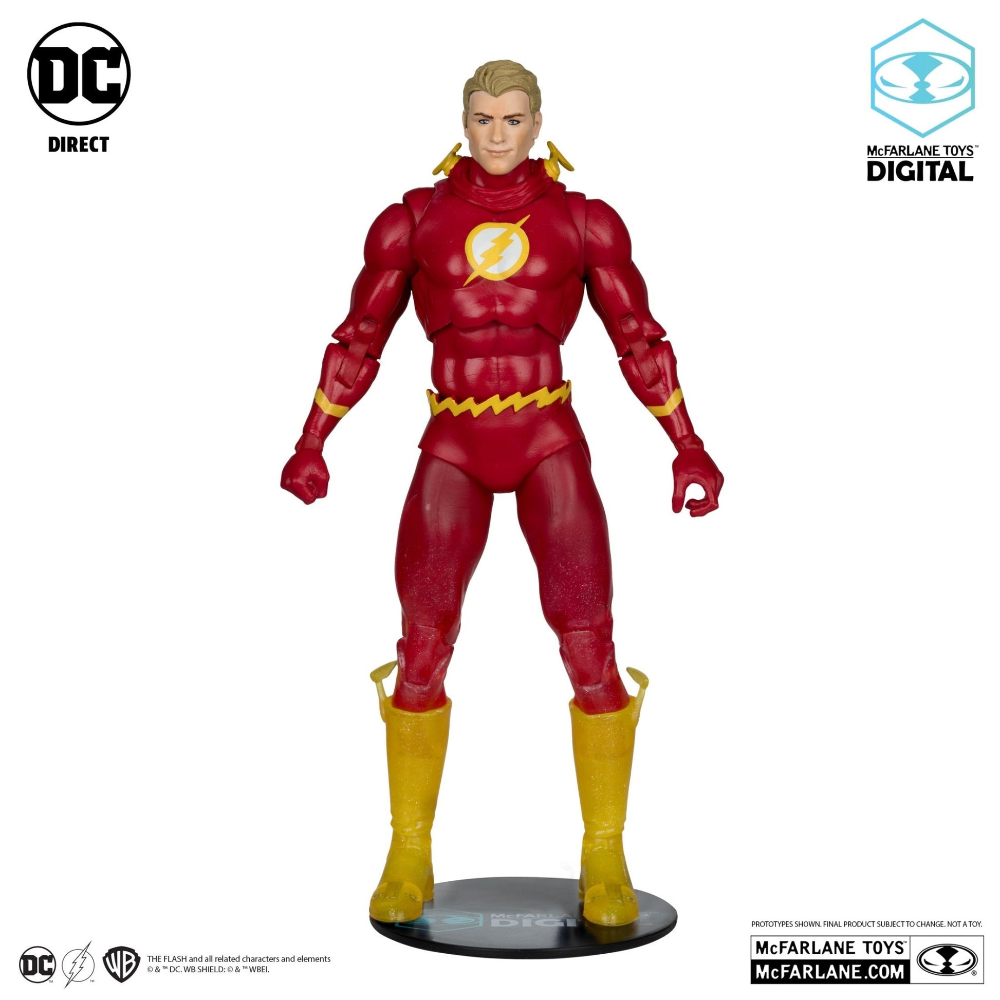 McFarlane Toys DC Multiverse The Flash (Speed Force, Platinum Edition) 7" Action Figure by McFarlane Toys | Sensales