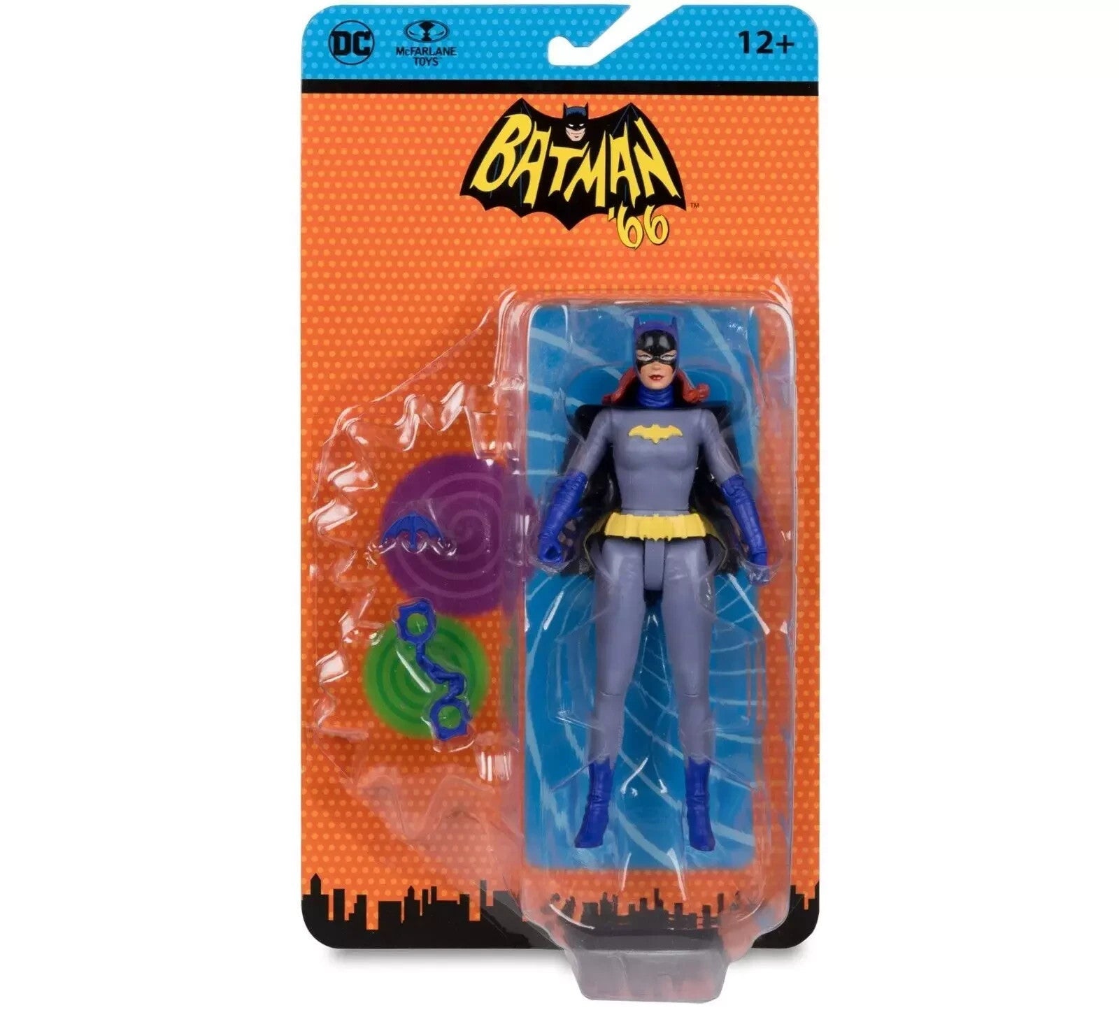 McFarlane Toys DC Retro Batman 66 Wave 11 - Batgirl (Grey/Blue Comic) by McFarlane Toys | Sensales