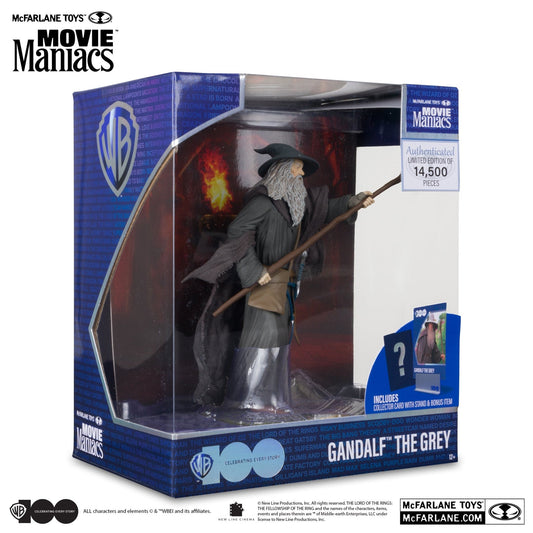 McFarlane Toys Movie Maniacs Lord of the Rings Gandalf the Grey Figure Limited Edition (18cm) by Mcfarlane | Sensales