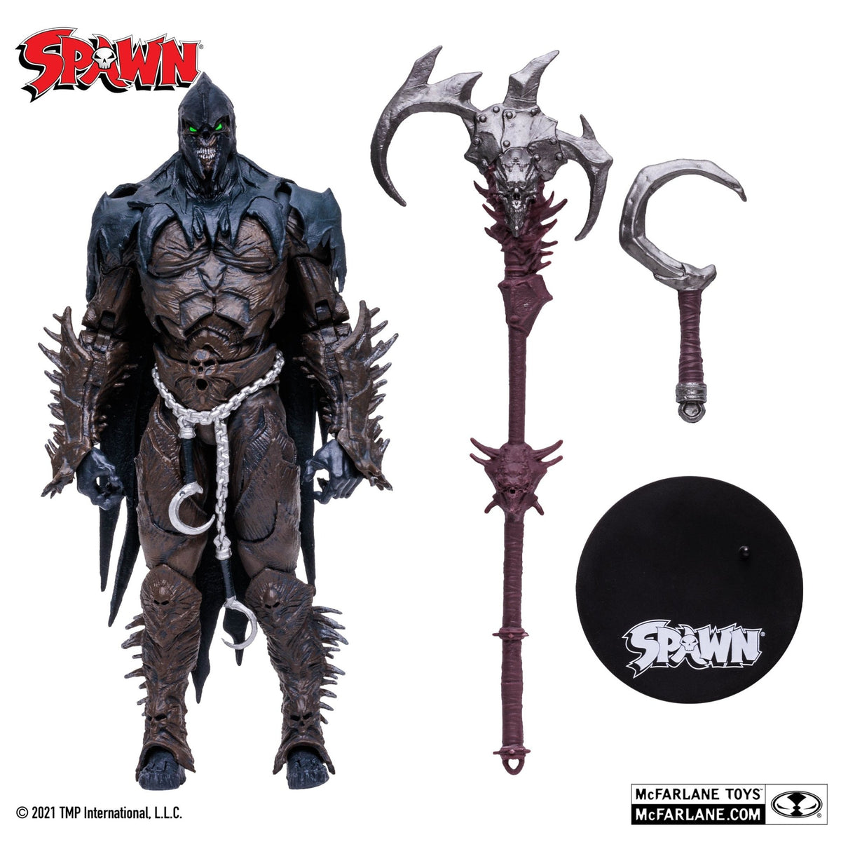 McFarlane Toys Spawn Raven Spawn (Small Hook) 7" Action Figure by Mcfarlane | Sensales