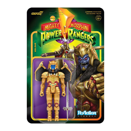 Mighty Morphin Power Rangers ReAction Figure Wave 2 - Goldar by Super7 | Sensales
