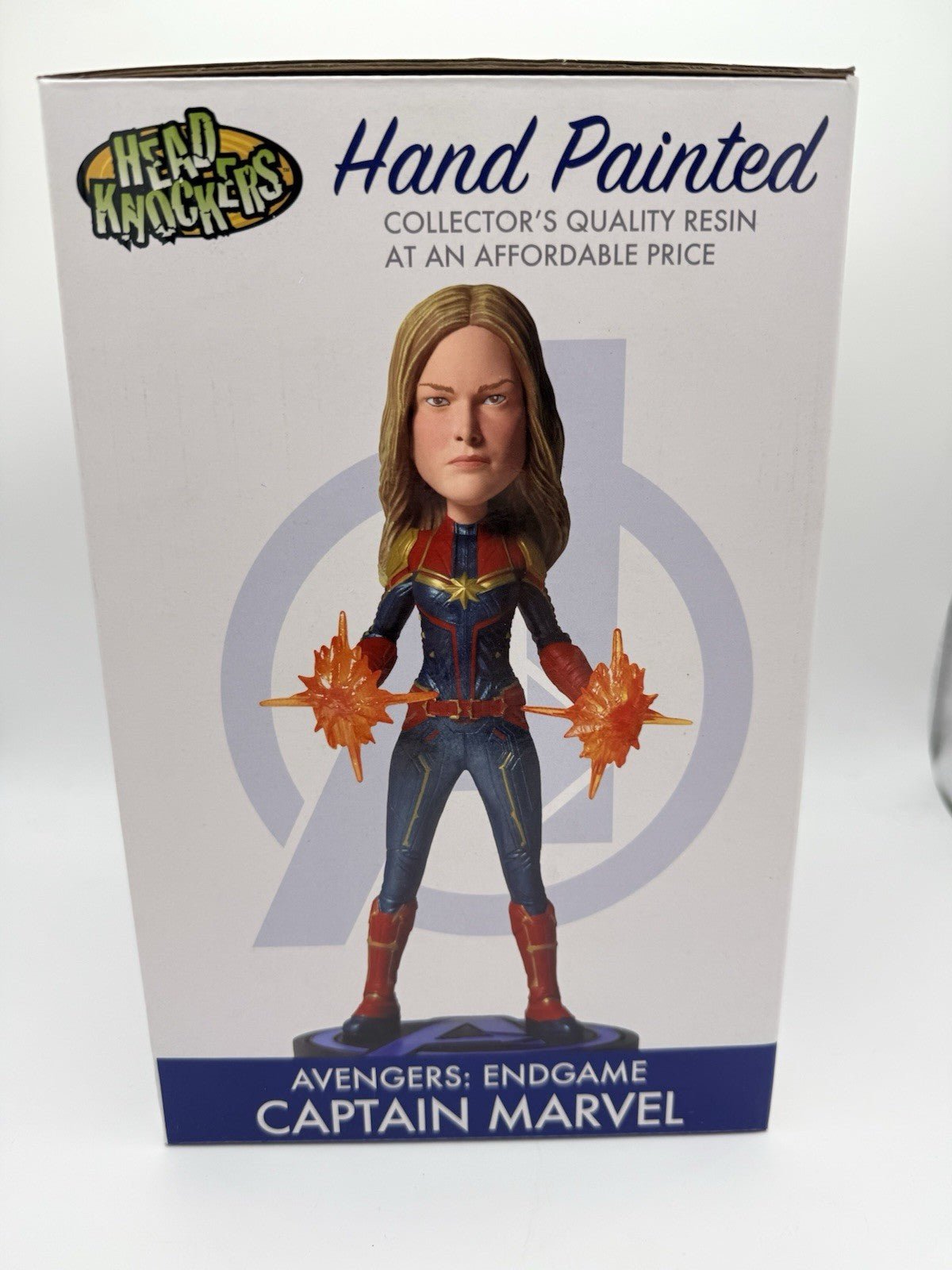 NECA: AVENGERS 4 - CAPTAIN MARVEL HEAD KNOCKER by NECA | Sensales