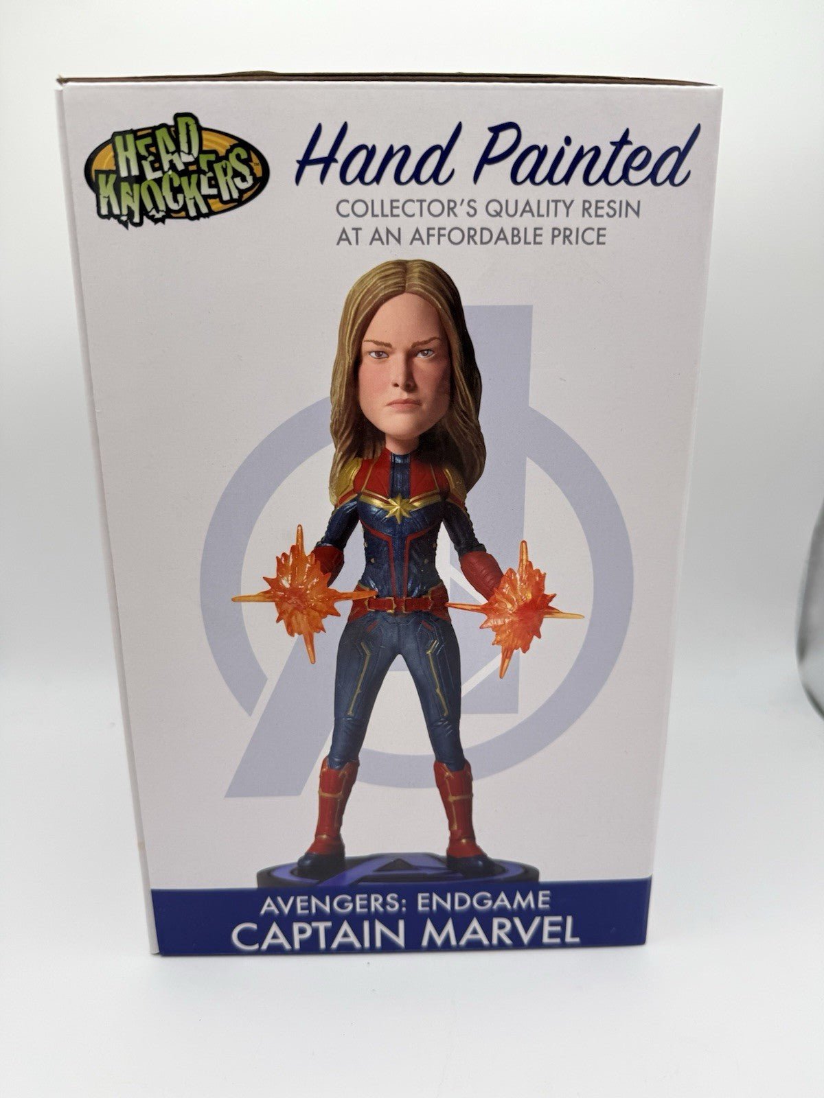 NECA: AVENGERS 4 - CAPTAIN MARVEL HEAD KNOCKER by NECA | Sensales
