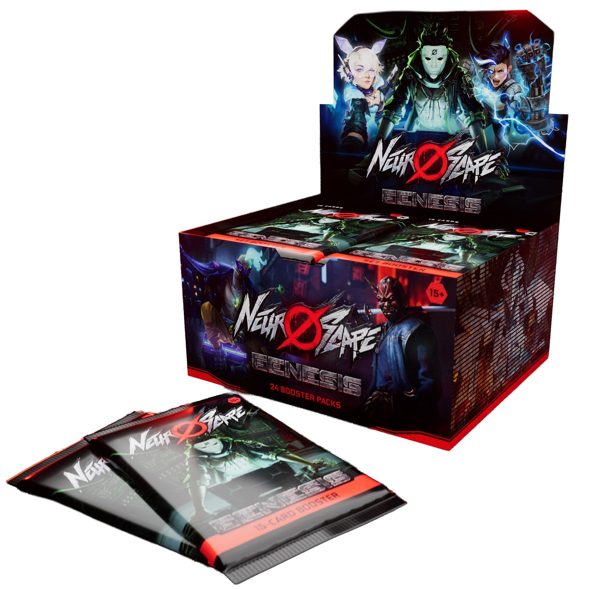 Neuroscape - Genesis Unlimited Booster Display (24 Count) by Neuroscape | Sensales