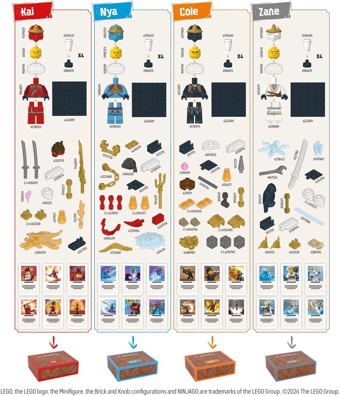 Ninjago Destiny’s Bounty Adventures Board Game by dotted games | Sensales