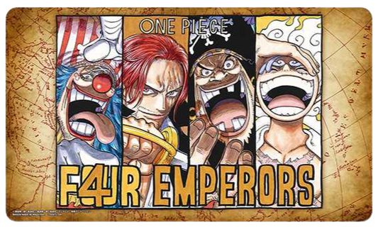 One Piece Card Game Official Playmat Limited Edition Vol.2 Four Emperors by Bandai | Sensales