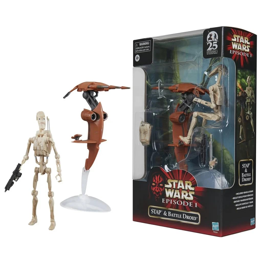 Star Wars Black Series STAP & Battle Droid - packaging