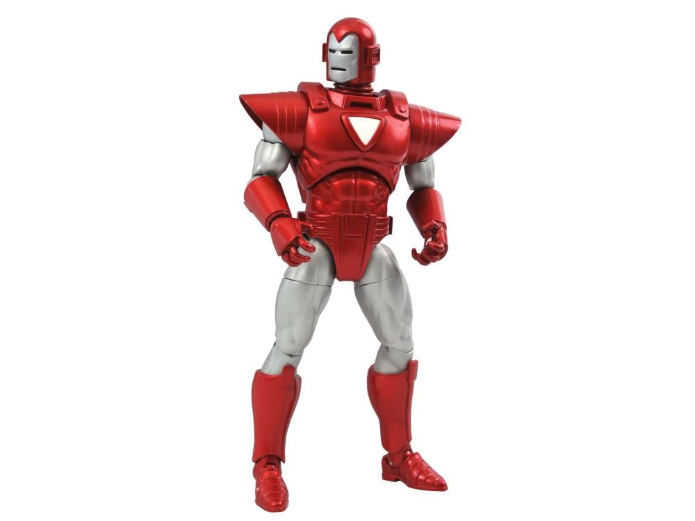 Marvel Select Silver Centurion Iron Man detail