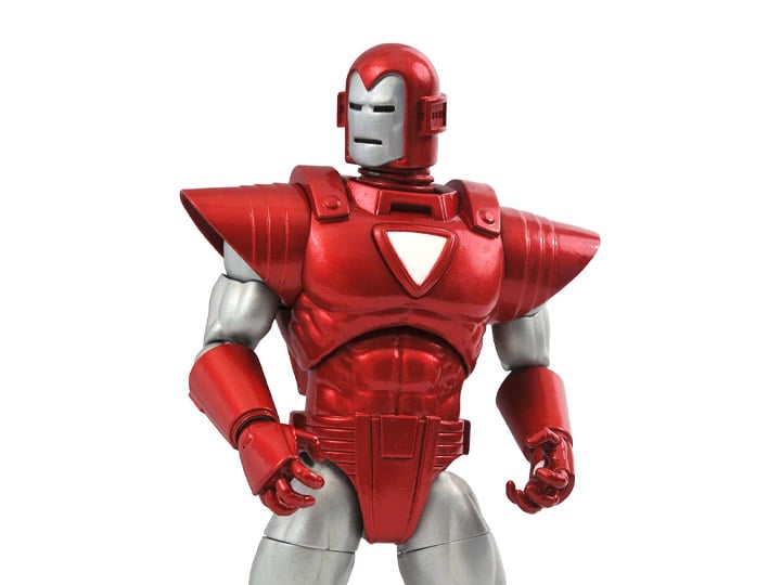 Marvel Select Silver Centurion Iron Man packaging
