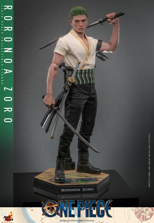 Hot Toys One Piece Roronoa Zoro TMS110 - alternate head sculpt