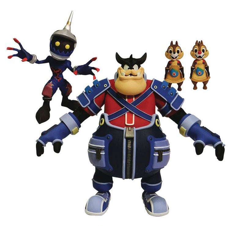 Kingdom Hearts Select Soldier, Pete, Chip & Dale detail