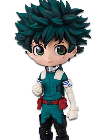 Banpresto My Hero Academia Q Posket Izuku Midoriya Ver.A - alt angle