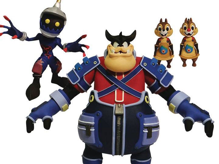 Kingdom Hearts Select Soldier, Pete, Chip & Dale packaging