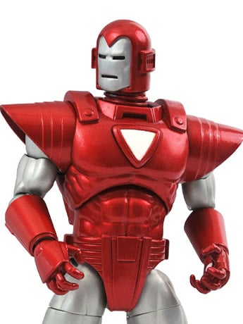 Marvel Select Silver Centurion Iron Man figure