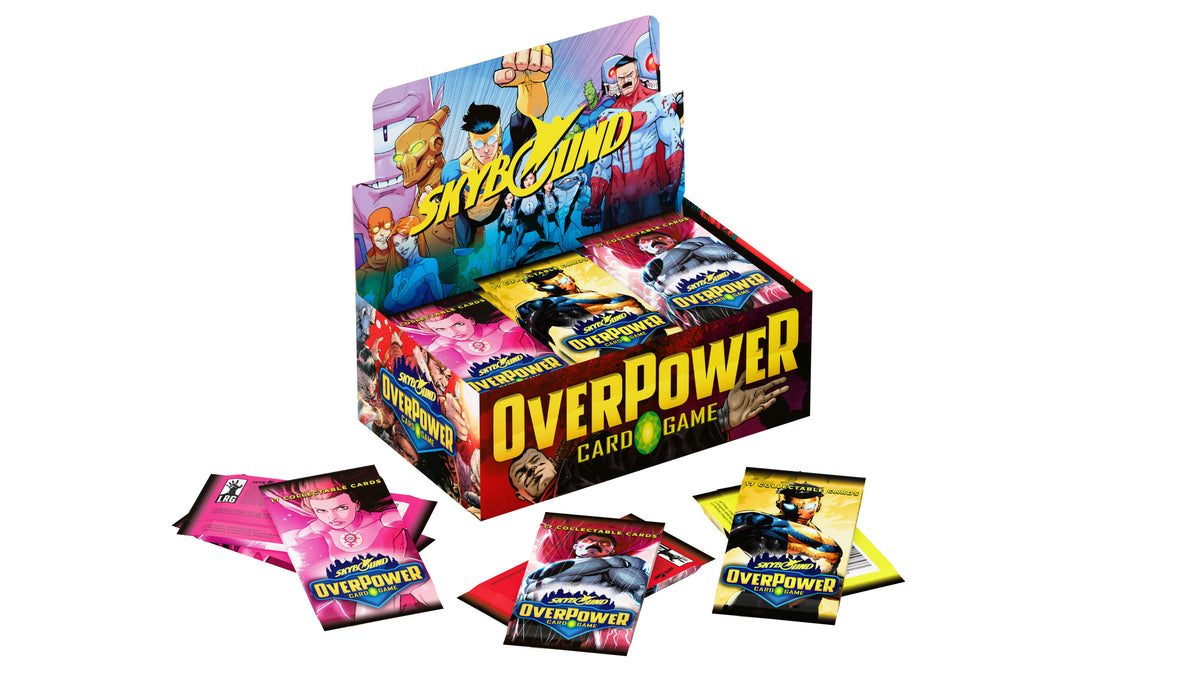 OverPower TCG Skybound Booster Pack Display box