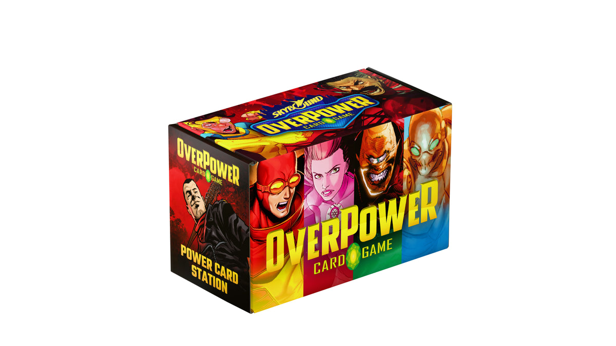 OverPower TCG Skybound Power Card Station box