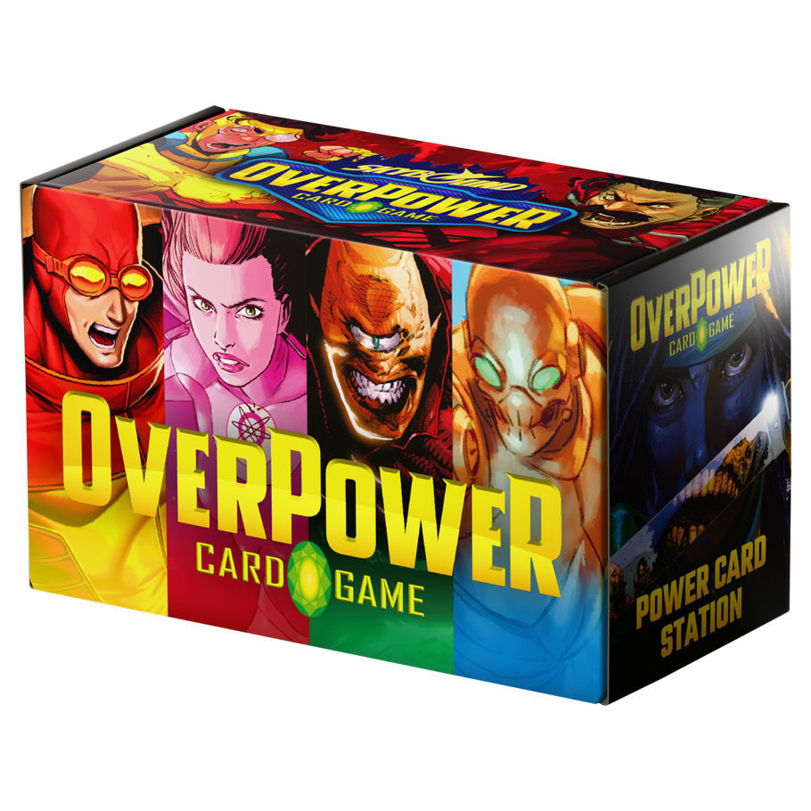OverPower TCG Skybound Power Card Station box - alternate angle